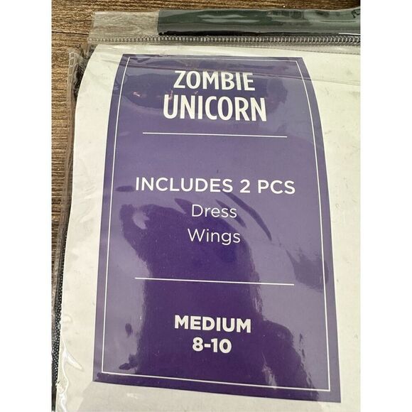 Halloween- zombie Unicorn Costume - Picture 2 of 4